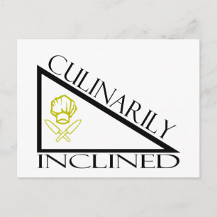 Culinarily Inclined Postcard
