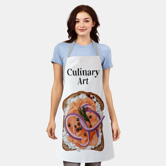 Culinary Art Apron (Worn)