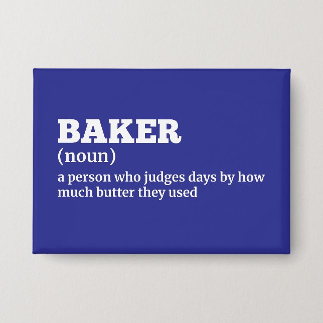 Culinary Baker Definition (Front)