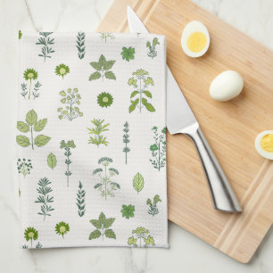 Culinary Botanicals Green Tea Towel