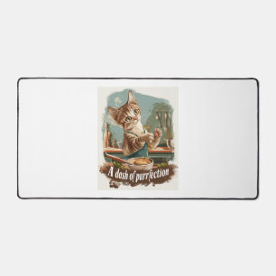 Culinary Cat Chef Desk Mat