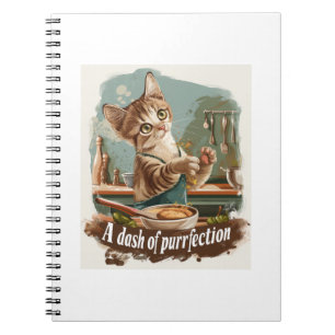 Culinary Cat Chef Notebook