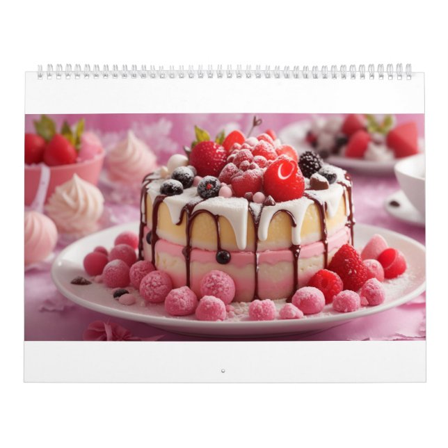 "Culinary Delights - A Gastronomic Journey" Calendar (Cover)