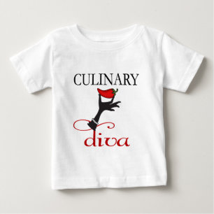 Culinary Diva Baby T-Shirt