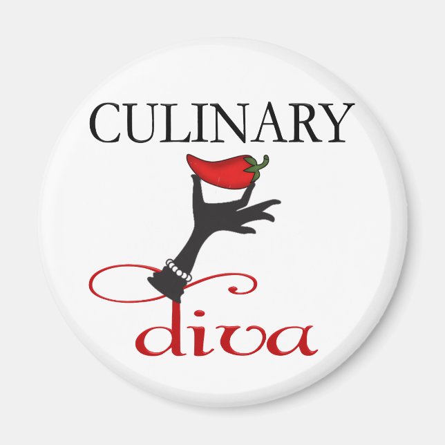 Culinary Diva Magnet (Front)