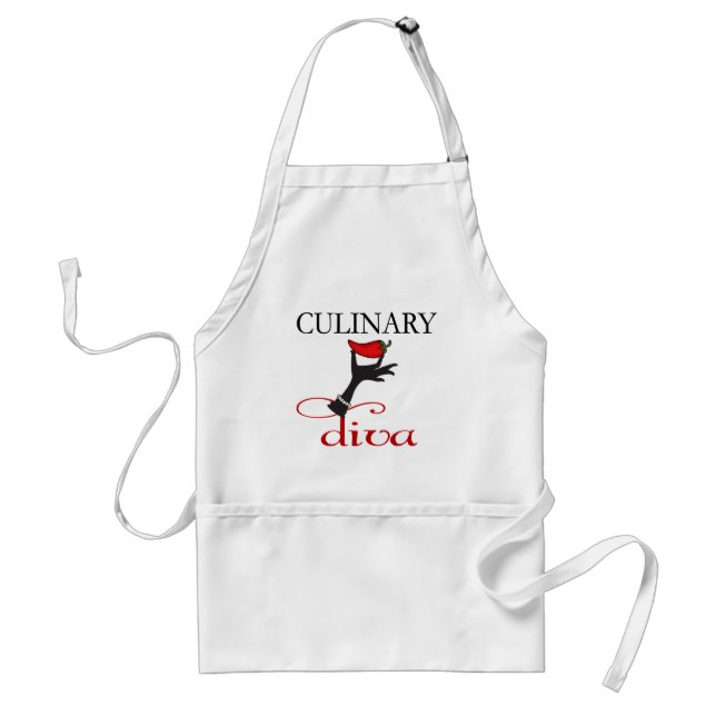 Culinary Diva Standard Apron (Front)