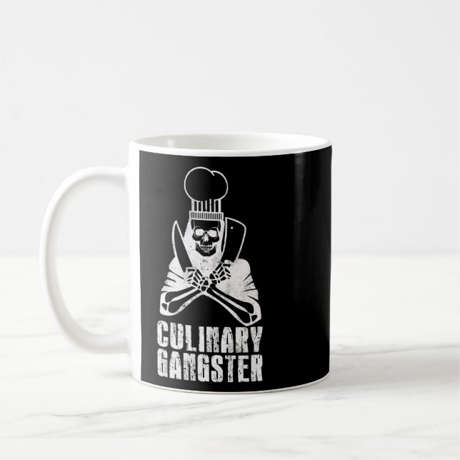 Culinary Gangster   Cooking Chef  Coffee Mug (Left)