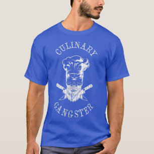 Culinary Gangster Men Chef Cooking Guru Aspiring L T-Shirt