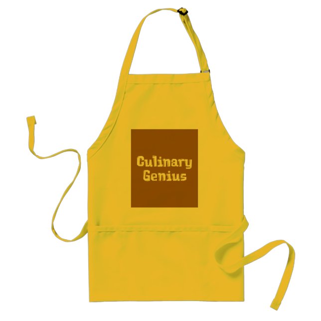 Culinary Genius Gifts Standard Apron (Front)