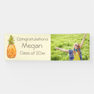 Culinary School [pineapple] Graduation Banner