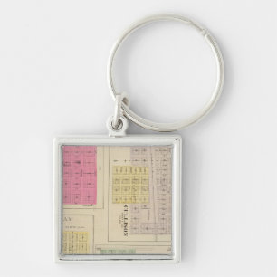 Cullison, Saratoga, Brenham, Kansas Key Ring