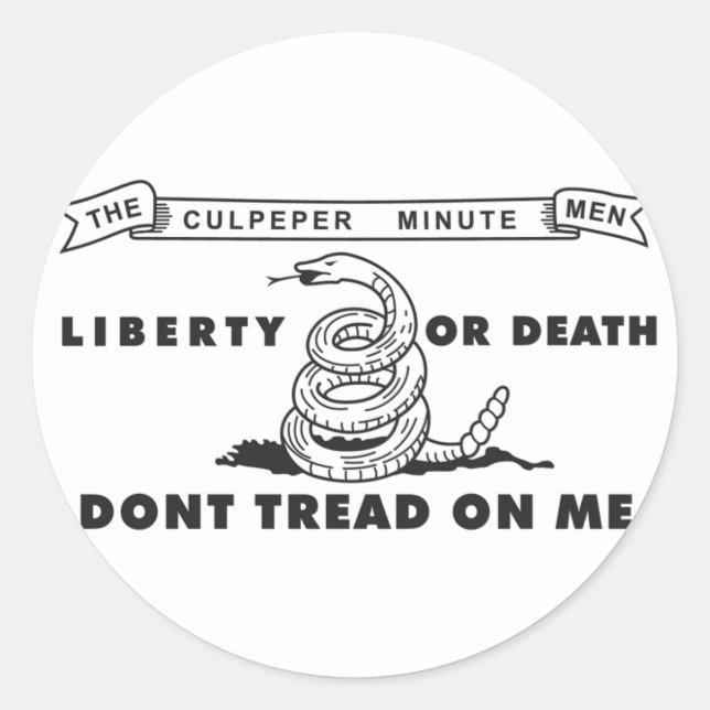 Culpeper Minutemen Sticker (Front)
