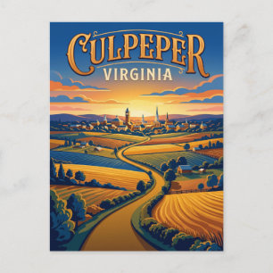 Culpeper USA Postcard