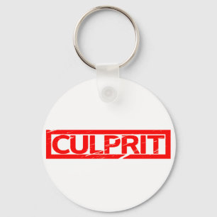 Culprit Stamp Key Ring