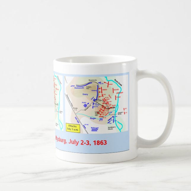 Culp's Hill map cup (Right)
