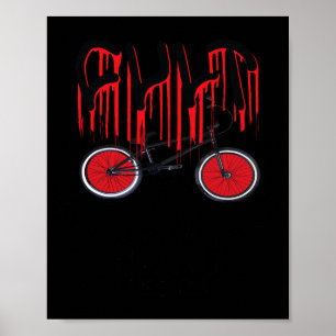 Cult bmx Costume Halloween Poster