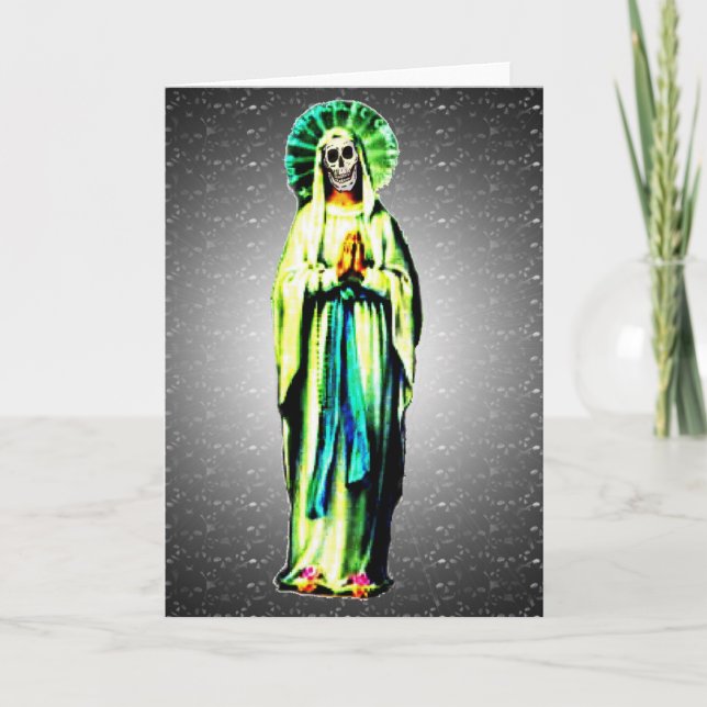 Cult Of Santa Muerte Card (Front)