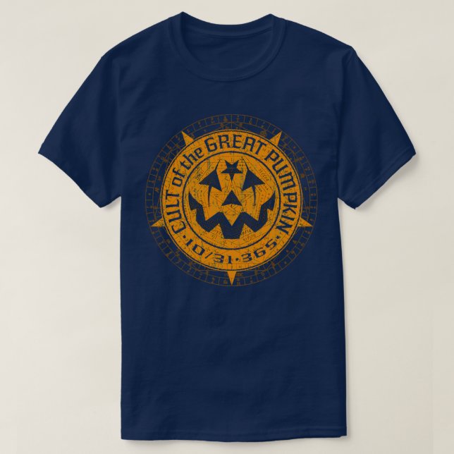 Cult of the Great Pumpkin Alchemy Logo T-Shirt (Design Front)