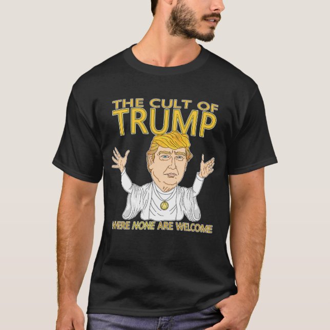 Cult of Trump Black T-Shirt (Front)