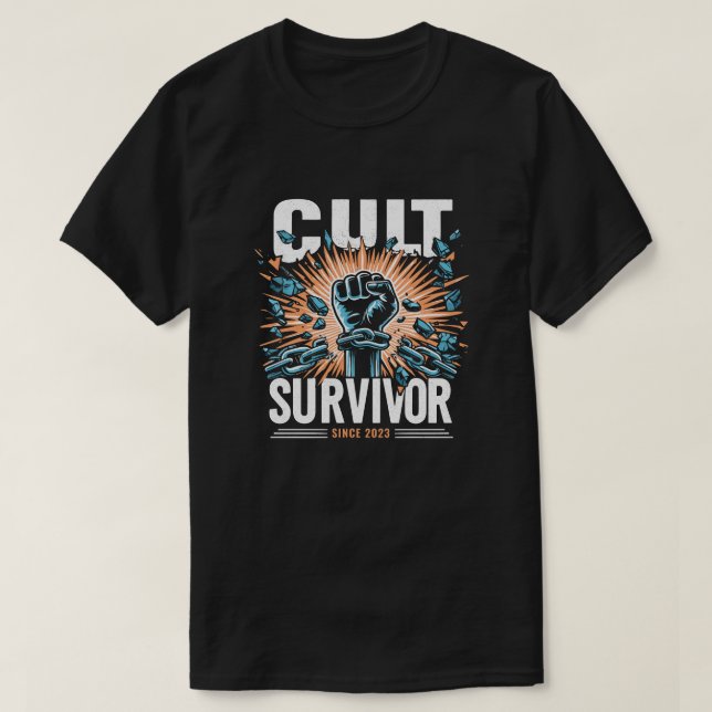 Cult Survivor T-Shirt | Freedom | Religious  (Design Front)