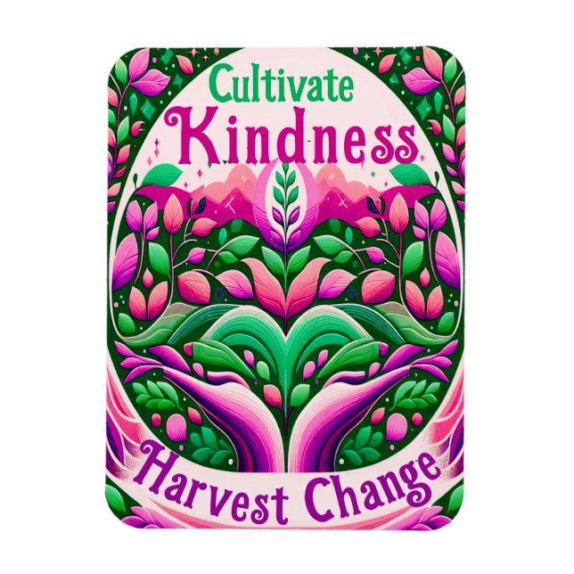 Cultivate Kindness Magnet (Vertical)