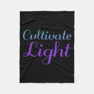 Cultivate Light Suicide Prevention Awareness Fleece Blanket