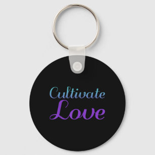 Cultivate Love Suicide Prevention Artwork Key Ring