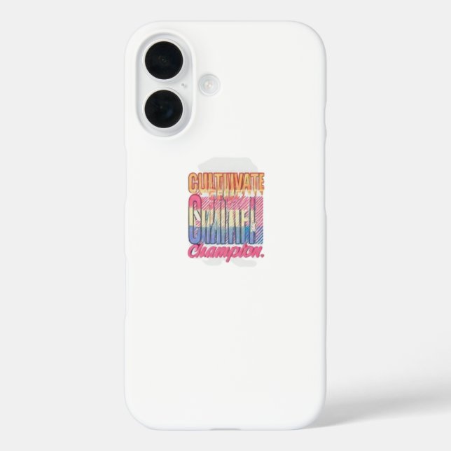 Cultivate the champion  Case-Mate iPhone case (Back)