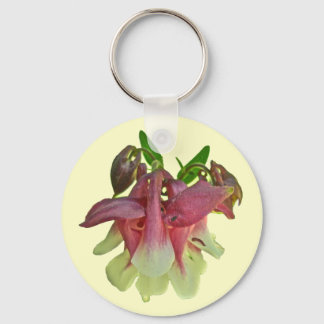 Cultivated Columbine Keychain