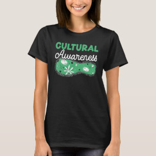 Cultural Awareness Science   Microbiology Scientis T-Shirt