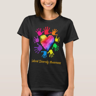 Cultural Diversity Awareness Hands Cultural Divers T-Shirt
