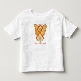 Cultural Diversity Awareness Orange Ribbon Shirt