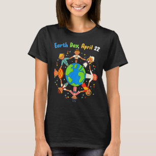 Cultural Diversity Children Around The World Earth T-Shirt