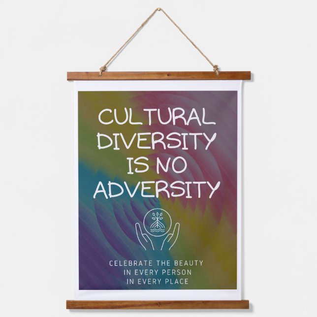 Cultural Diversity Hanging Tapestry (Front)
