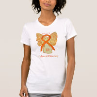 Cultural Diversity Orange Awareness Ribbon Shirt