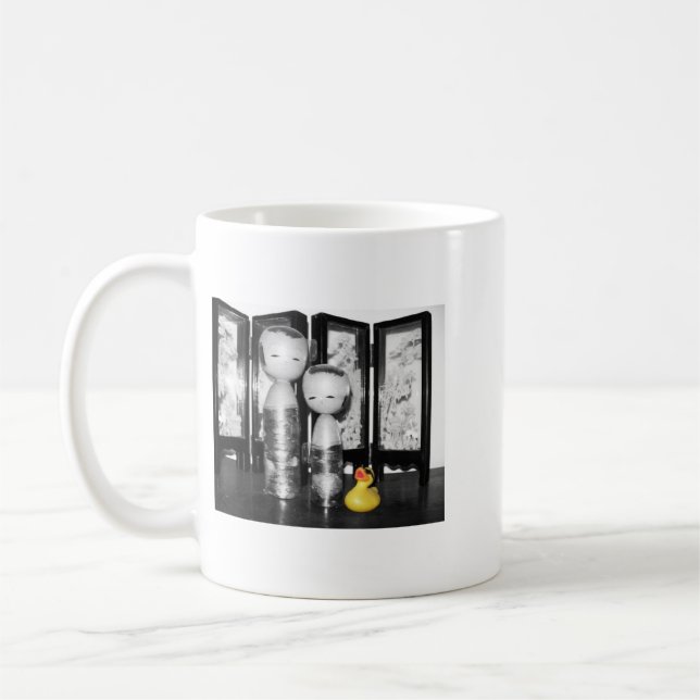 'Cultural Experience' Rubber Duck Mug (Left)