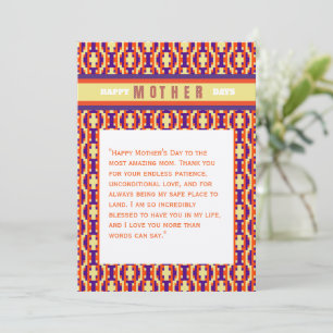 Cultural Fusion Geometric Seamless Invitation