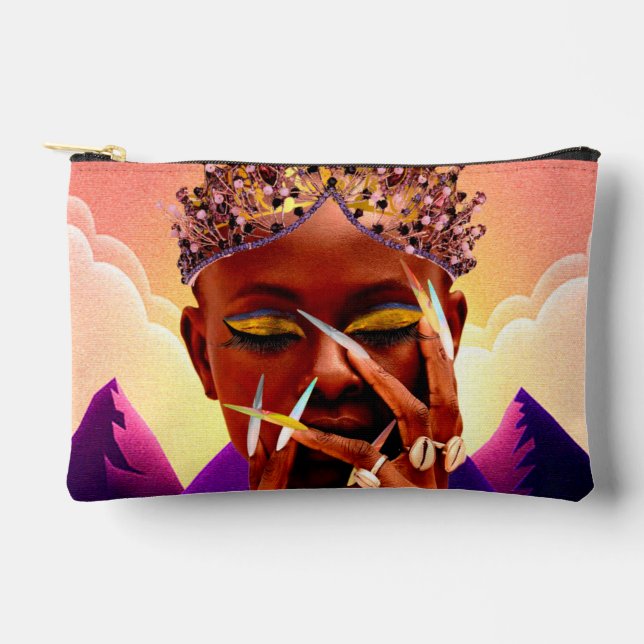 Cultural Inspiration  Accessory Pouch (Front)