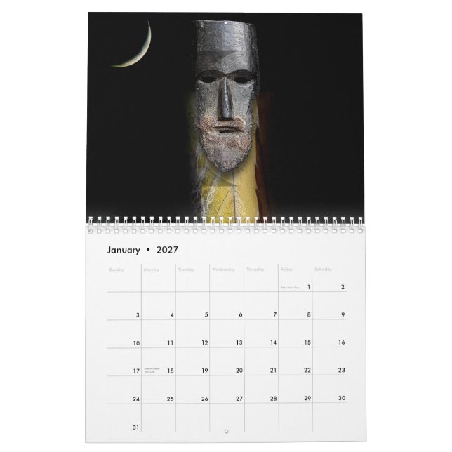 CULTURE CALENDAR (Jan 2027)