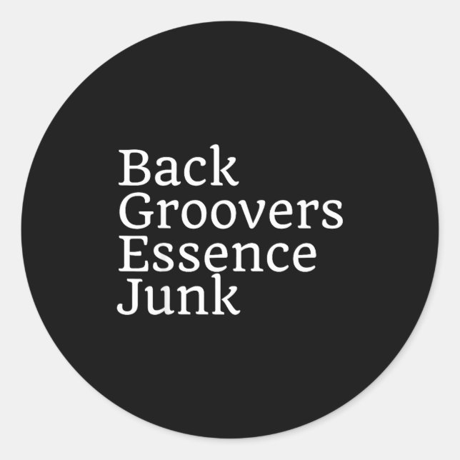 Culture Dont Mute Gentrification Gogo Music Cultur Classic Round Sticker (Front)