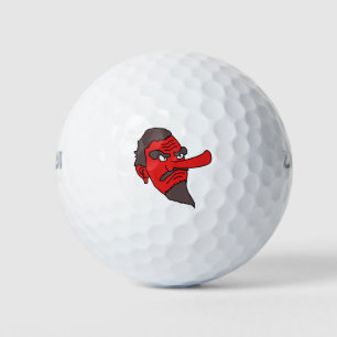 Culture Face Japan Japanese Mask Non-Human Beings. Golf Balls