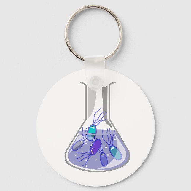 Culture Flask Key Ring (Front)