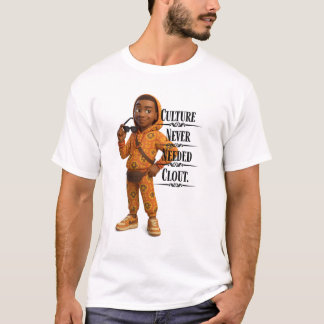 Culture Never Needed Clout,Pixarstyle 3D T-Shirt