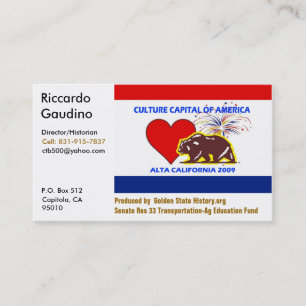 CultureCapital-Print, Riccardo Gau... - Customised Business Card