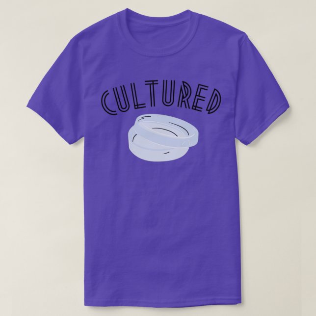 Cultured Biological Science T-Shirt (Design Front)