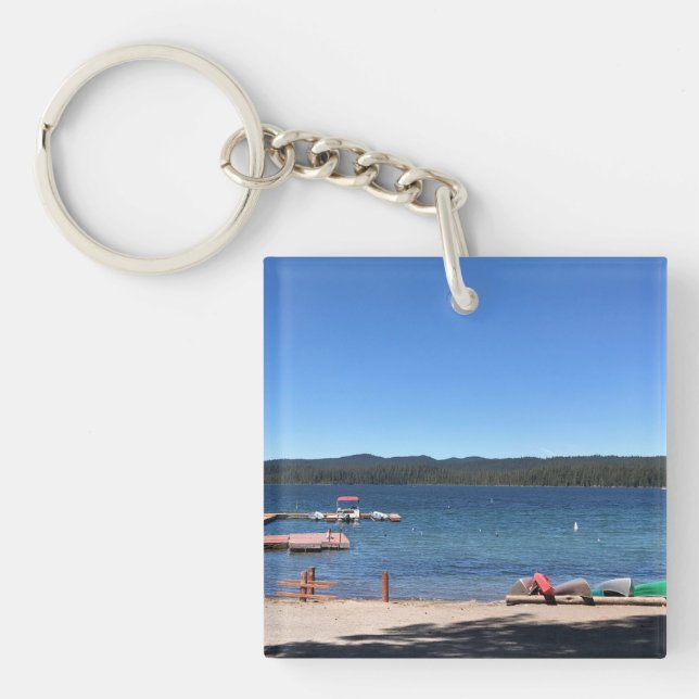 Cultus Lake, Oregon Key Ring (Front)