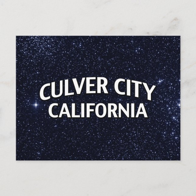 Culver City California Postcard (Front)