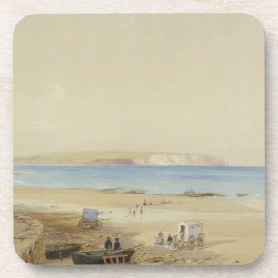 Culver Cliff, Isle of Wight (w/c, pen & ink, bodyc Coaster
