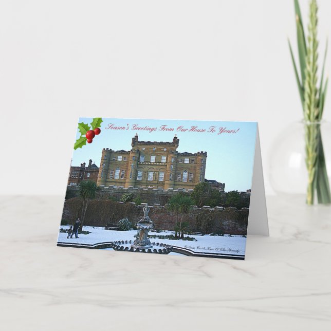 Culzean Castle -- Clan Kennedy Christmas Card (Front)