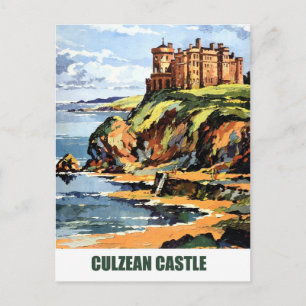 Culzean Castle, the Ayshire Coast of Scotland Postcard